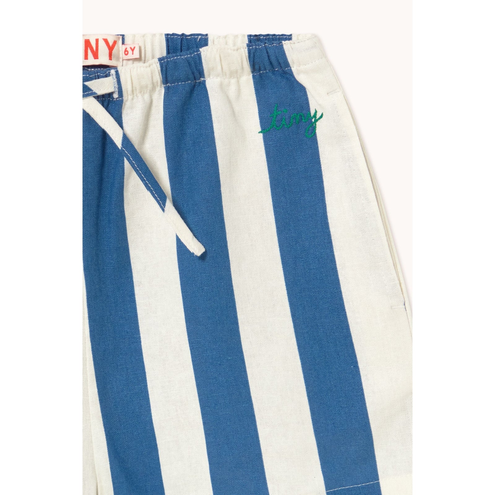 Light Navy Stripes Shorts