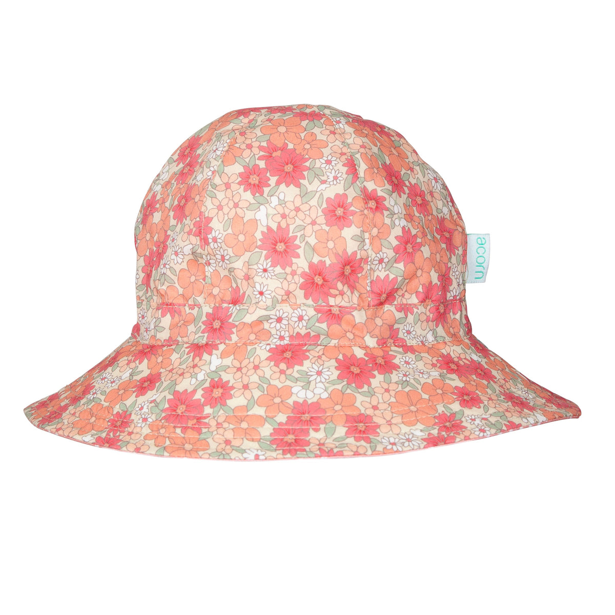 Desert Flowers Wide Brim Reversible Sunhat