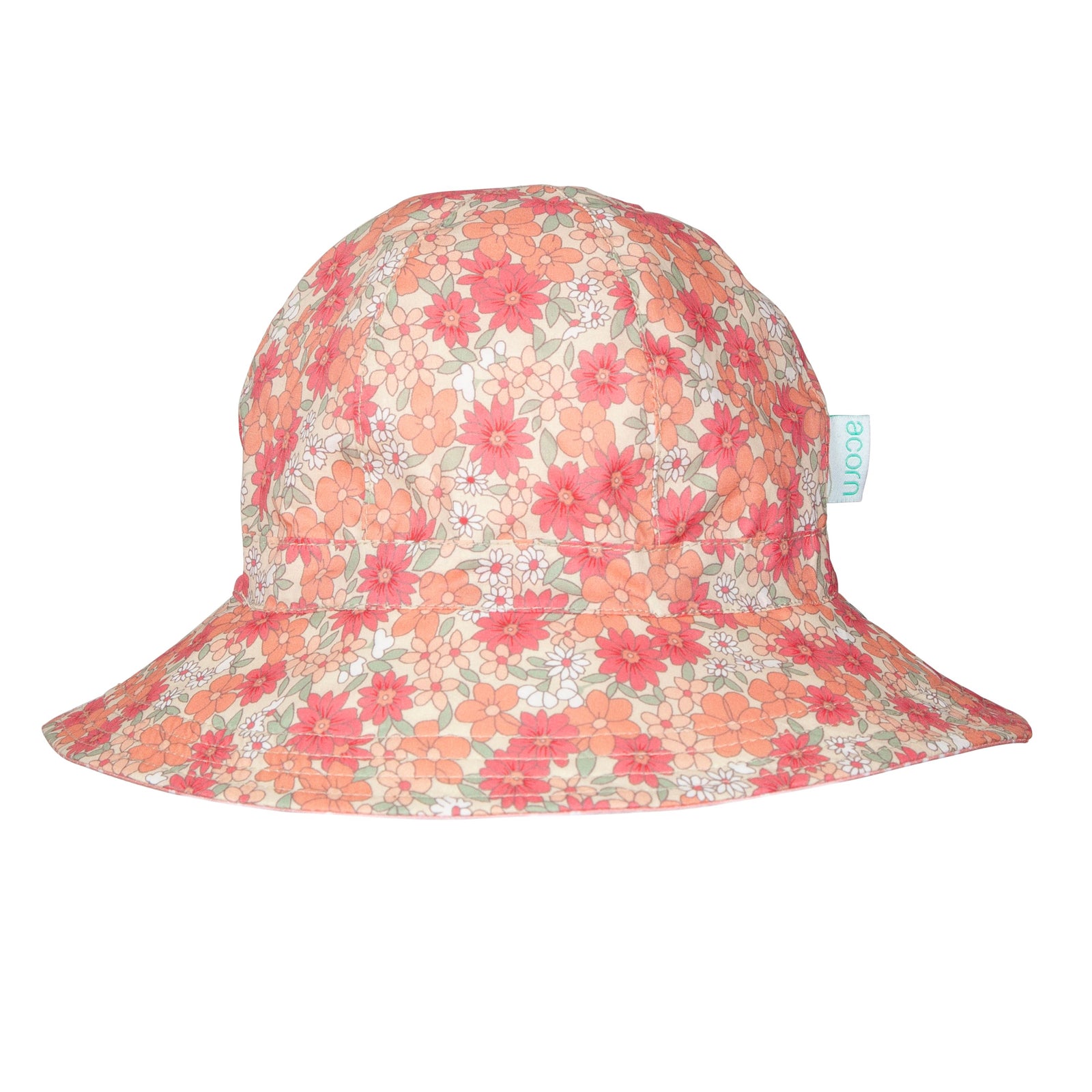 Desert Flowers Wide Brim Reversible Sunhat
