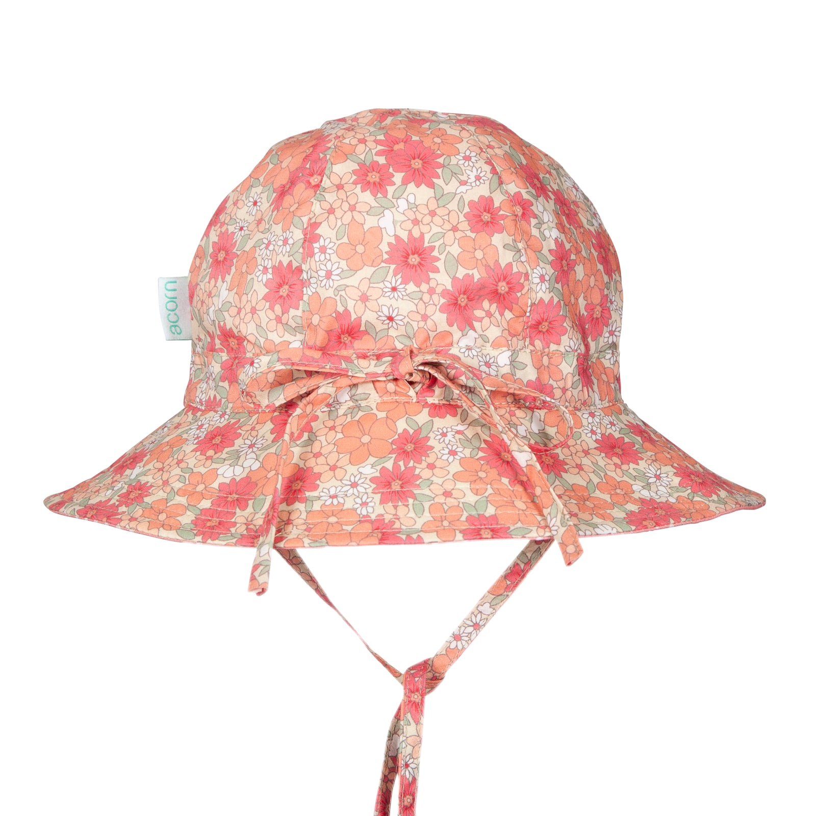 Desert Flowers Wide Brim Reversible Sunhat