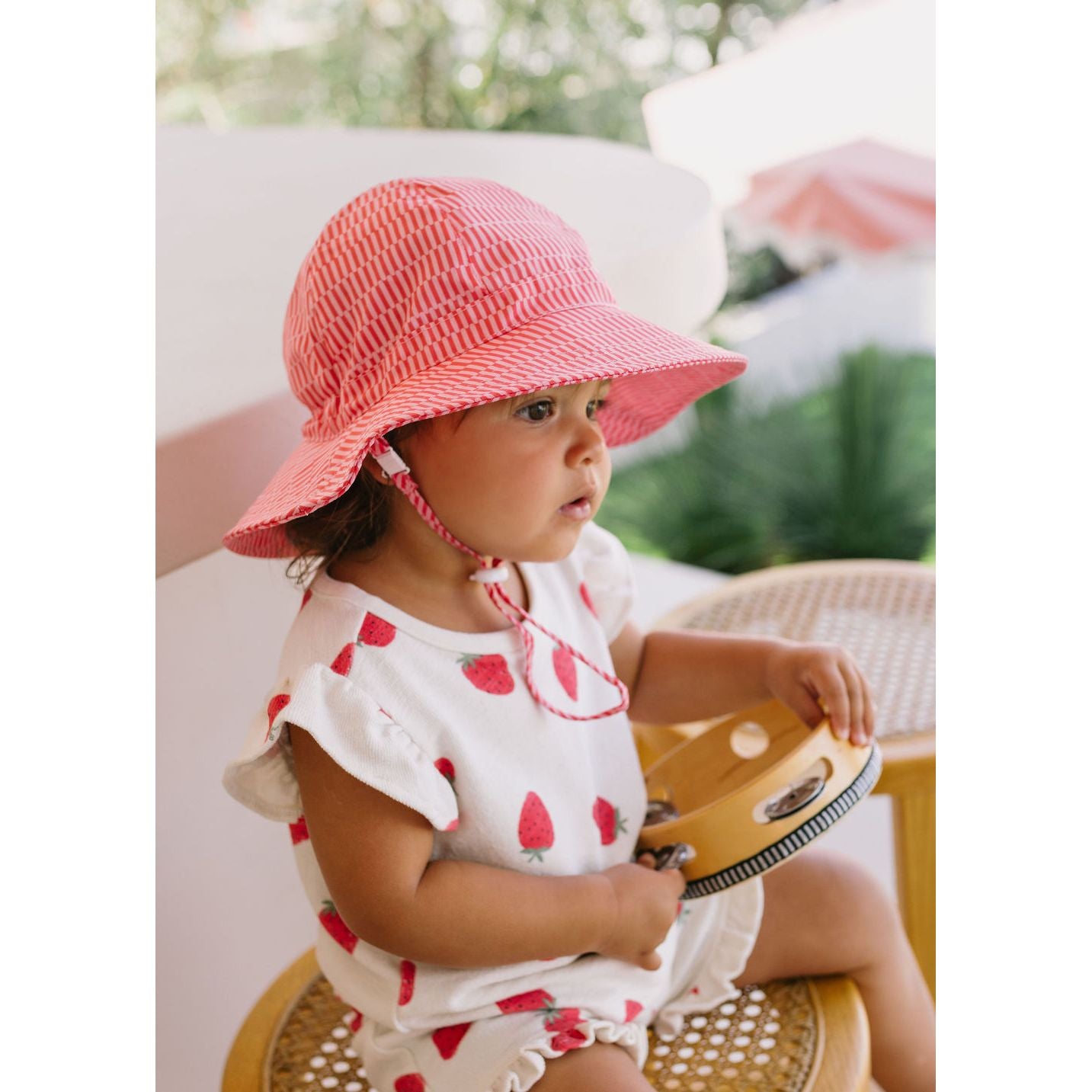 Cotton Candy Wide Brim Sunhat