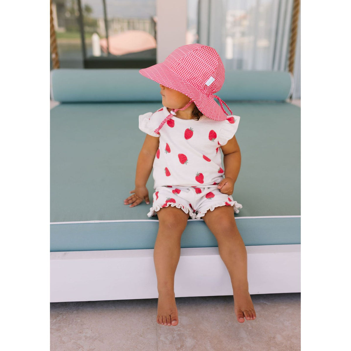 Cotton Candy Wide Brim Sunhat