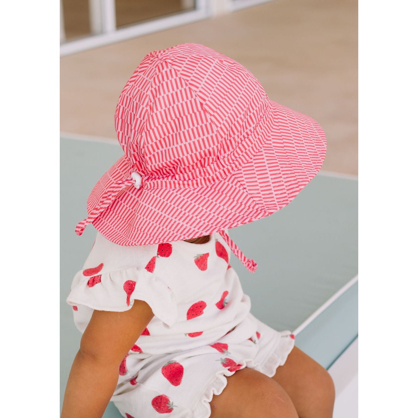 Cotton Candy Wide Brim Sunhat
