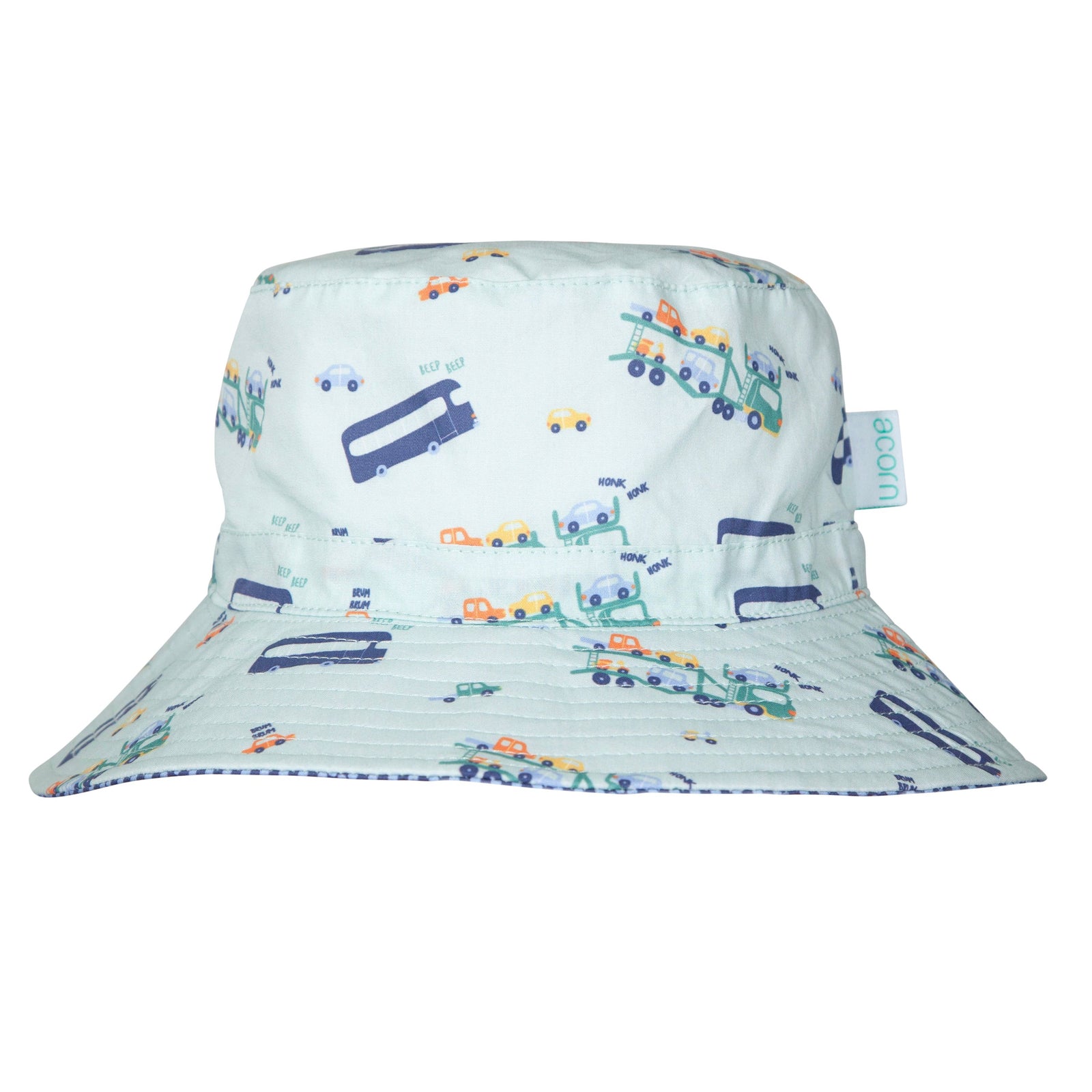 Beep Beep Wide Brim Bucket Hat