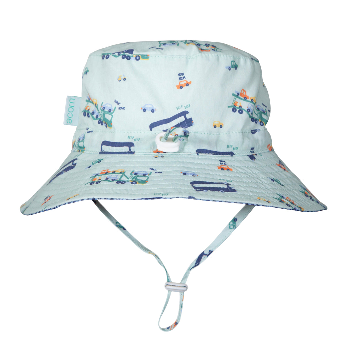Beep Beep Wide Brim Bucket Hat