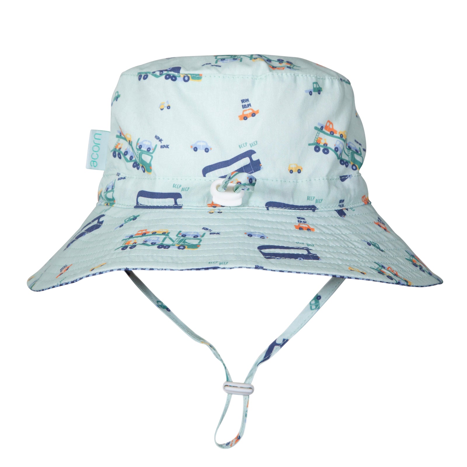 Beep Beep Wide Brim Bucket Hat