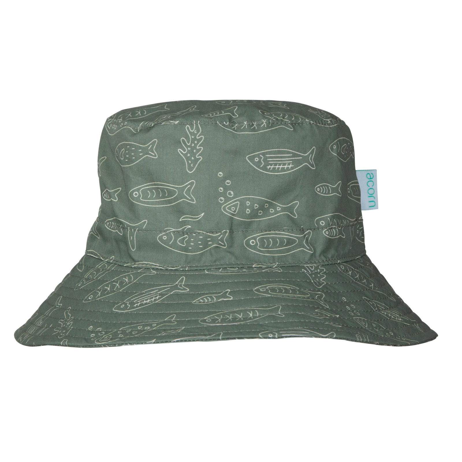 School Of Fish Wide Brim Bucket Hat