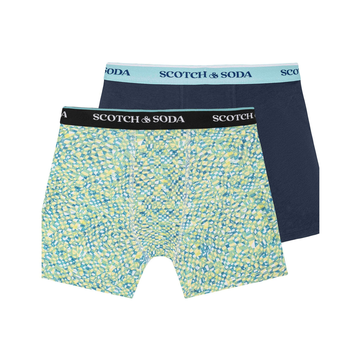 Boys 2Pk Boxer Brief - Turquoise