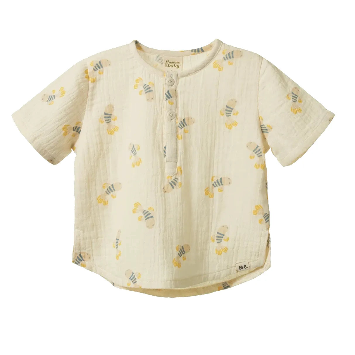 Ss Caravan Shirt Muslin - Fish Fable Print