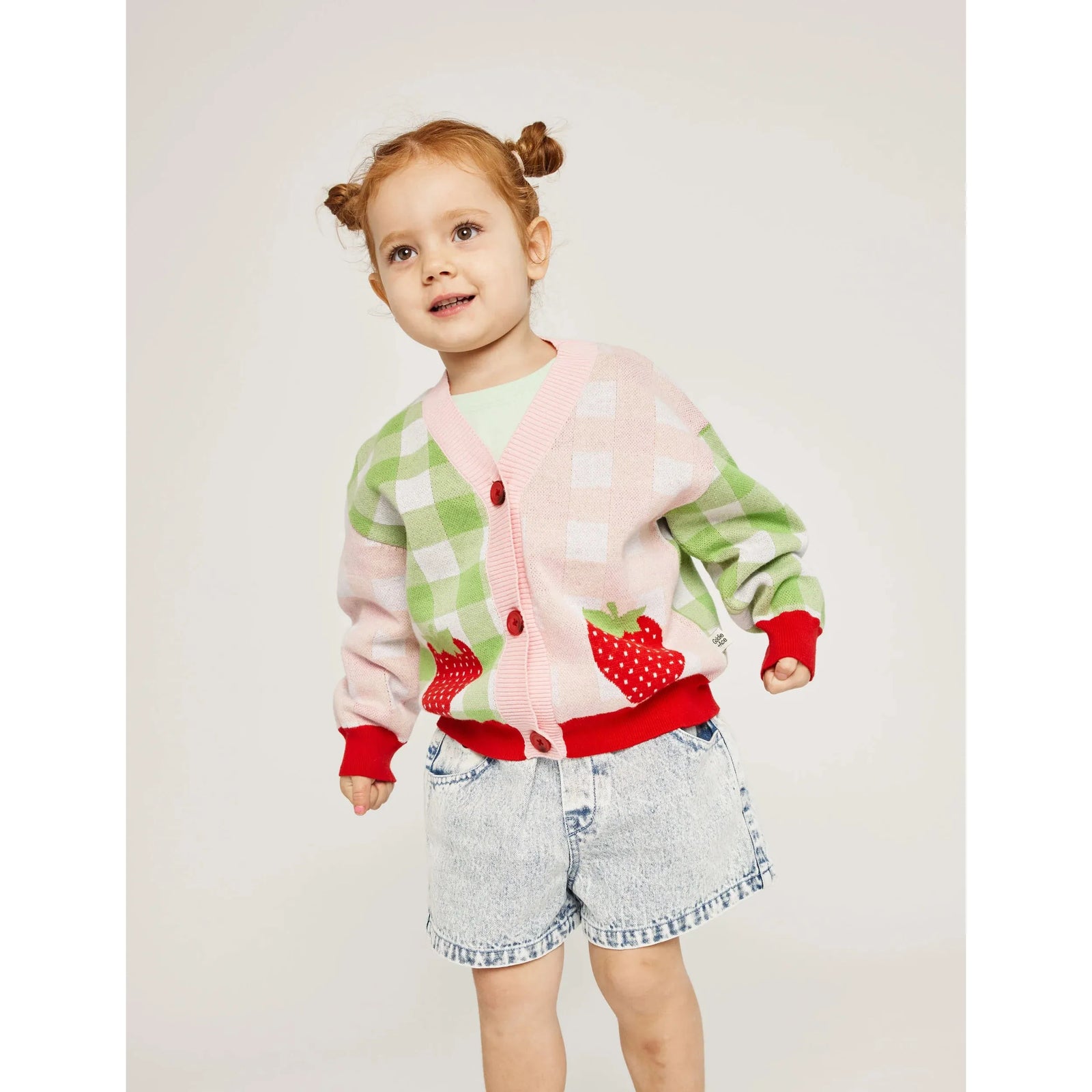 Strawberry Knit Cardigan