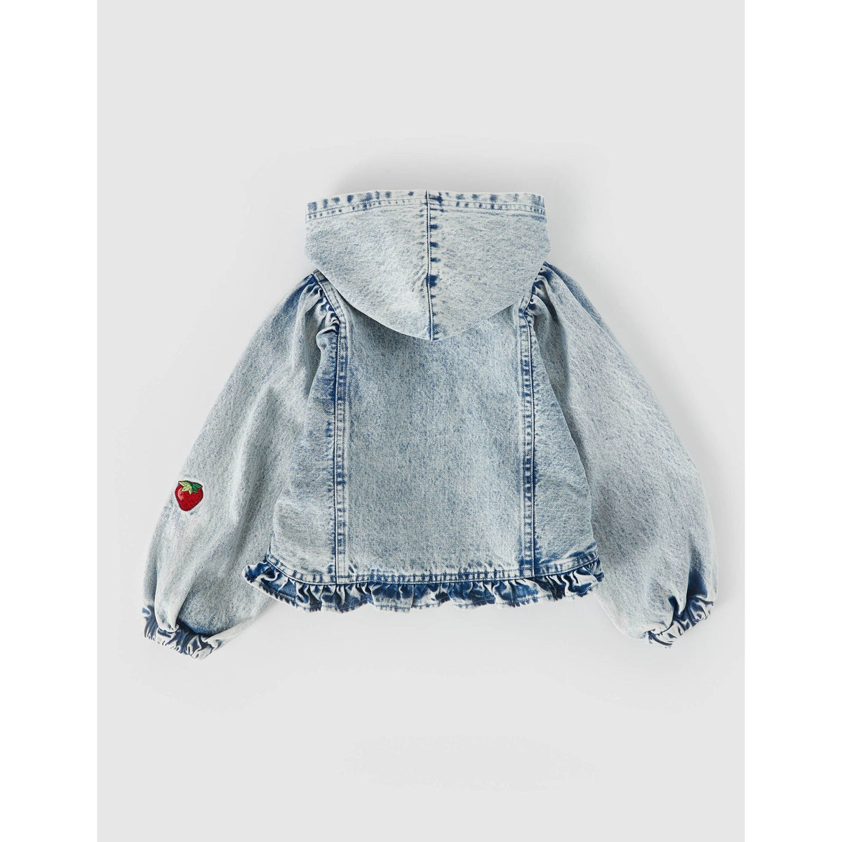 Sarah Strawberry Vintage Denim Jacket