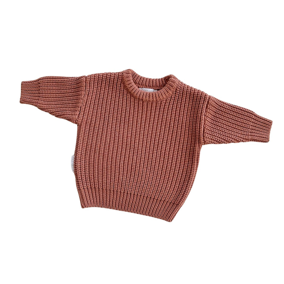 Jumper - Super Chunky - Terracotta