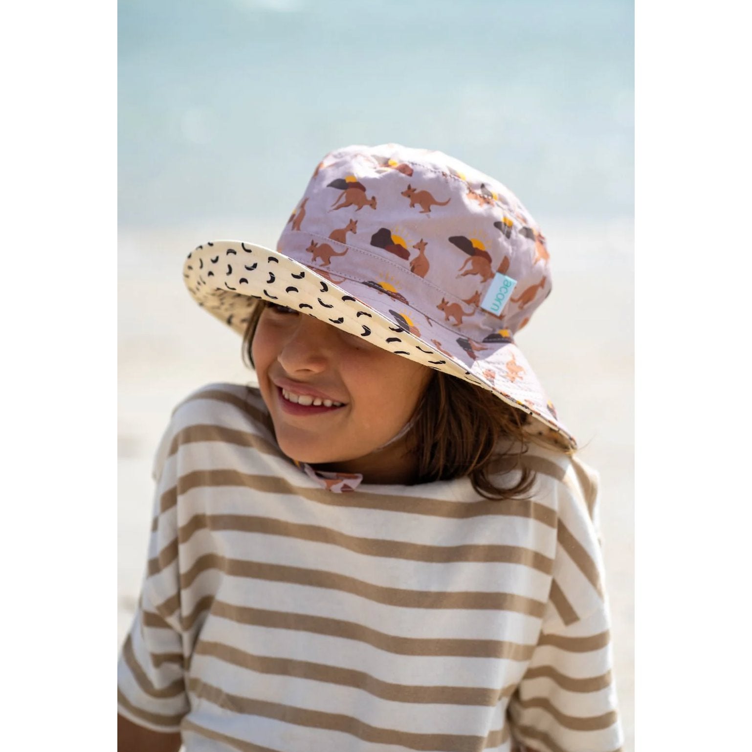 Aussie Sunset Wide Brim Bucket Hat