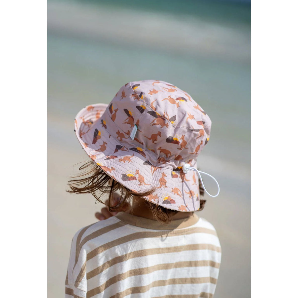 Aussie Sunset Wide Brim Bucket Hat