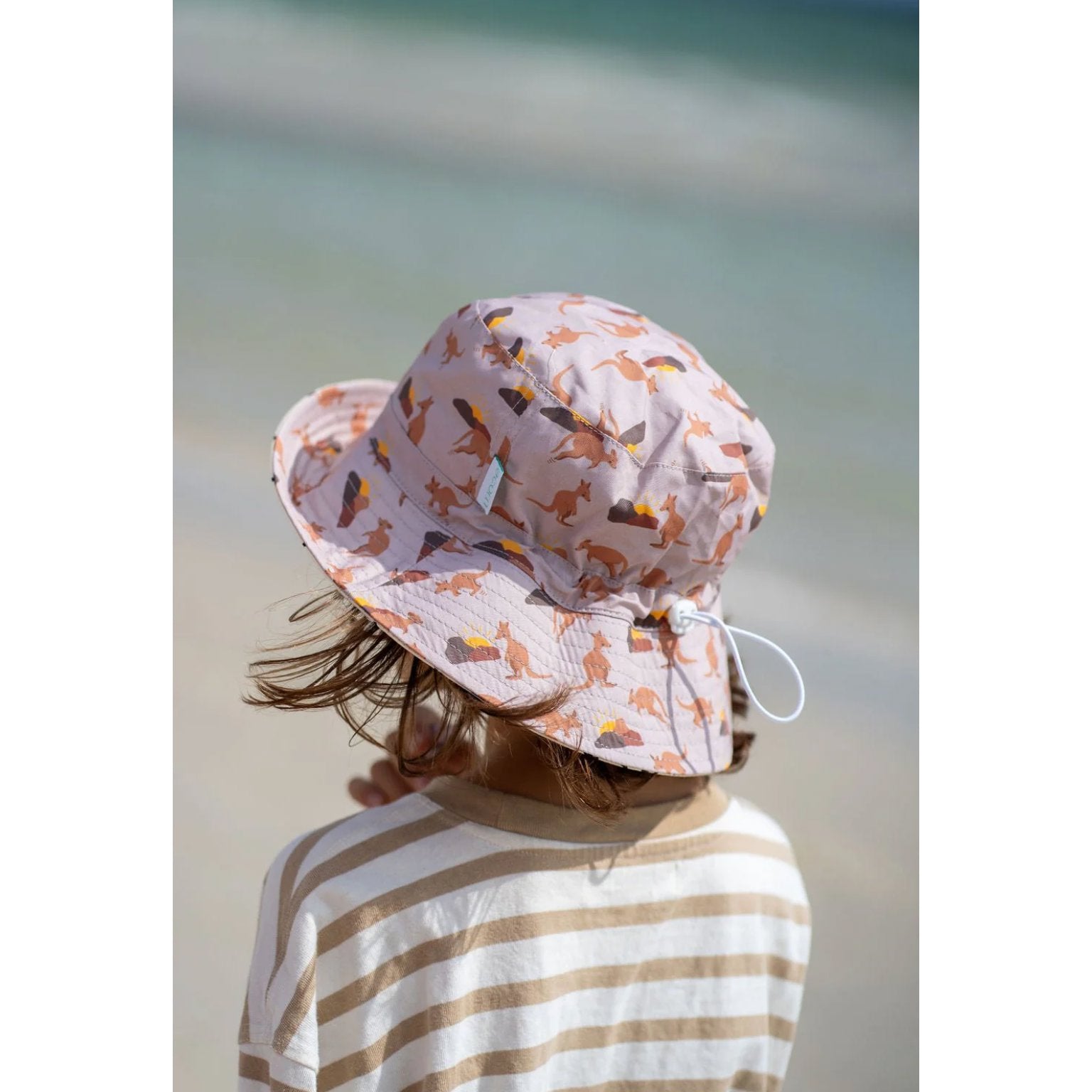 Aussie Sunset Wide Brim Bucket Hat