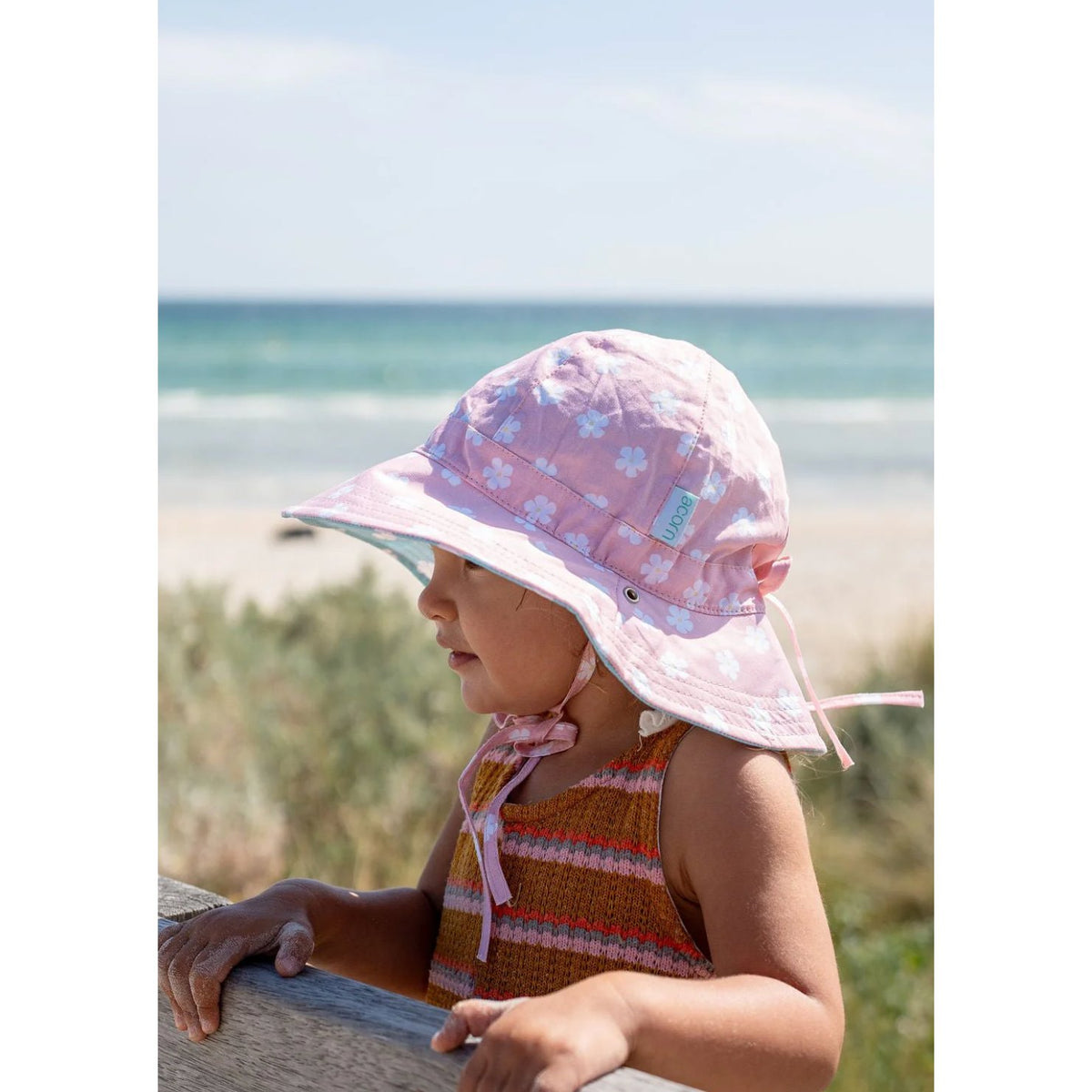 Petuna Reversible Wide Brim Sunhat