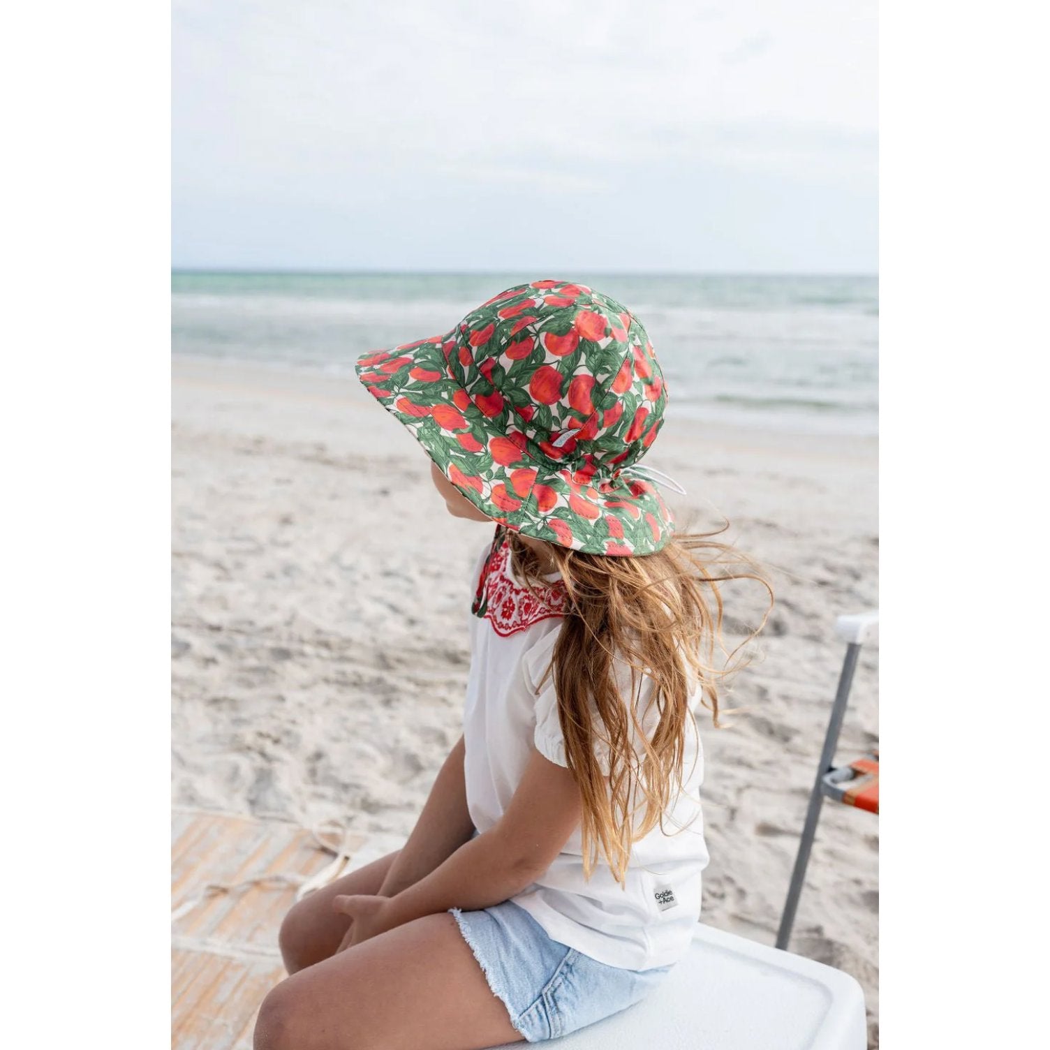 Apples Wide Brim Sunhat