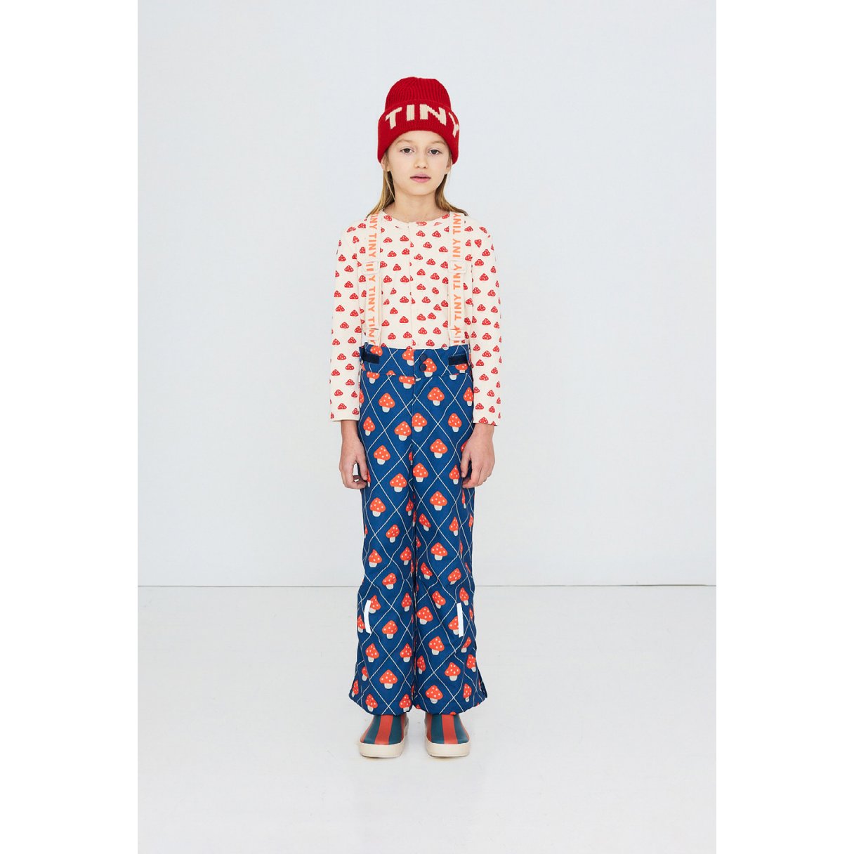 Mini Mushrooms Rib Kids Jacket