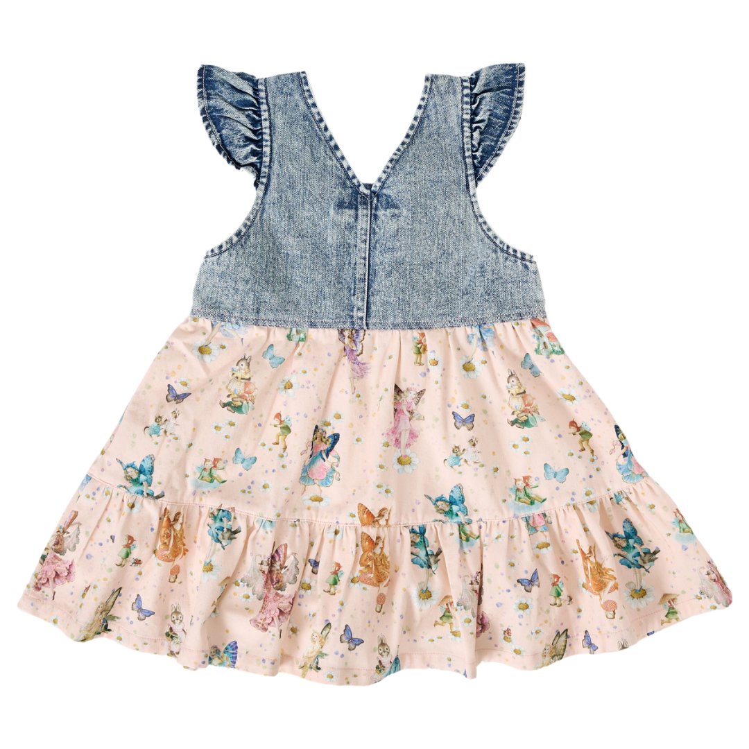 Shirley Barber Fairy Meadow Denim Dress