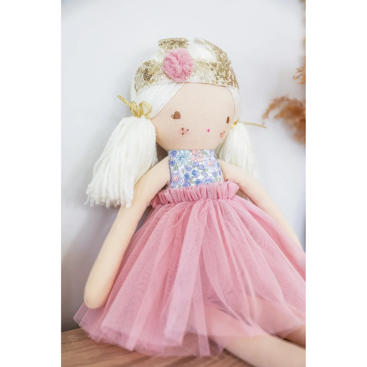 Sienna Bunny Crown Doll - Liberty Blue