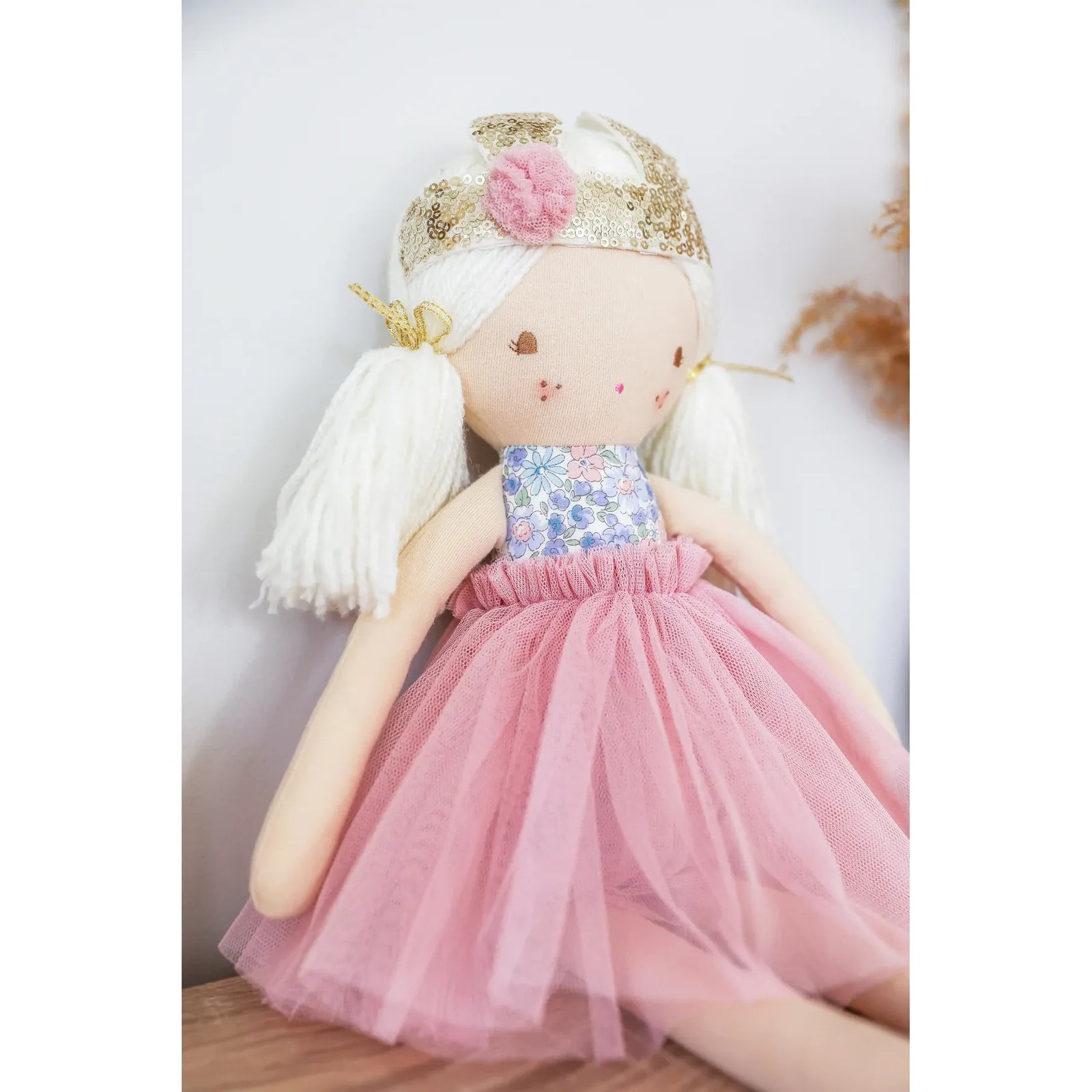 Sienna Bunny Crown Doll - Liberty Blue