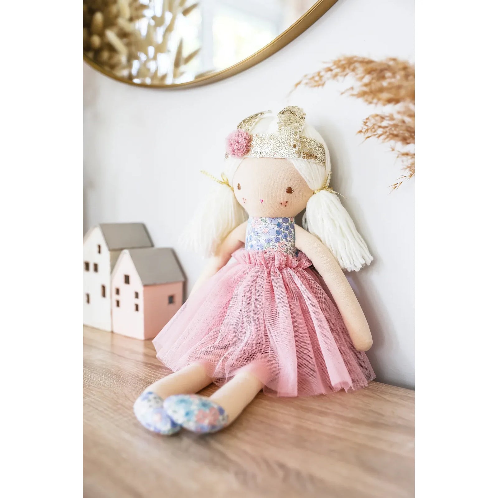 Sienna Bunny Crown Doll - Liberty Blue