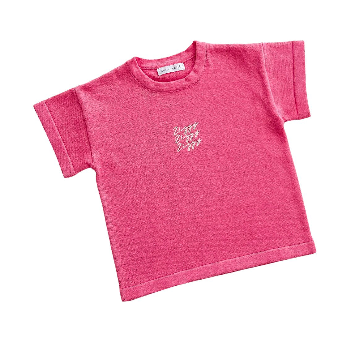Signature Tee - Raspberry