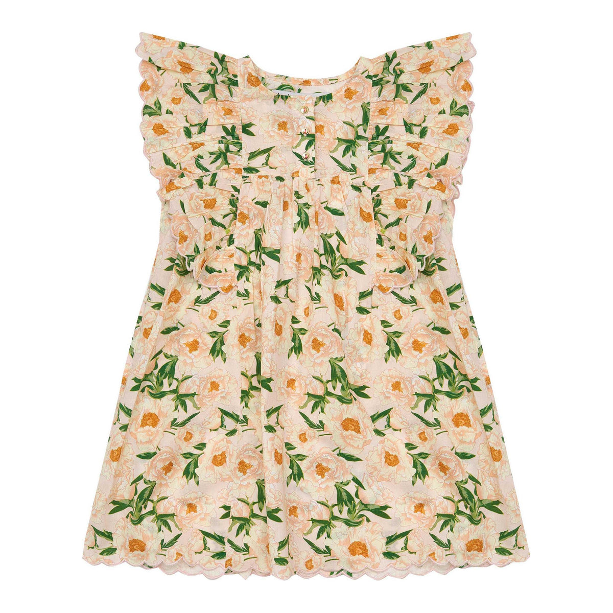 Sophia Dress-Soiree Bouquet Strawberry Sundae