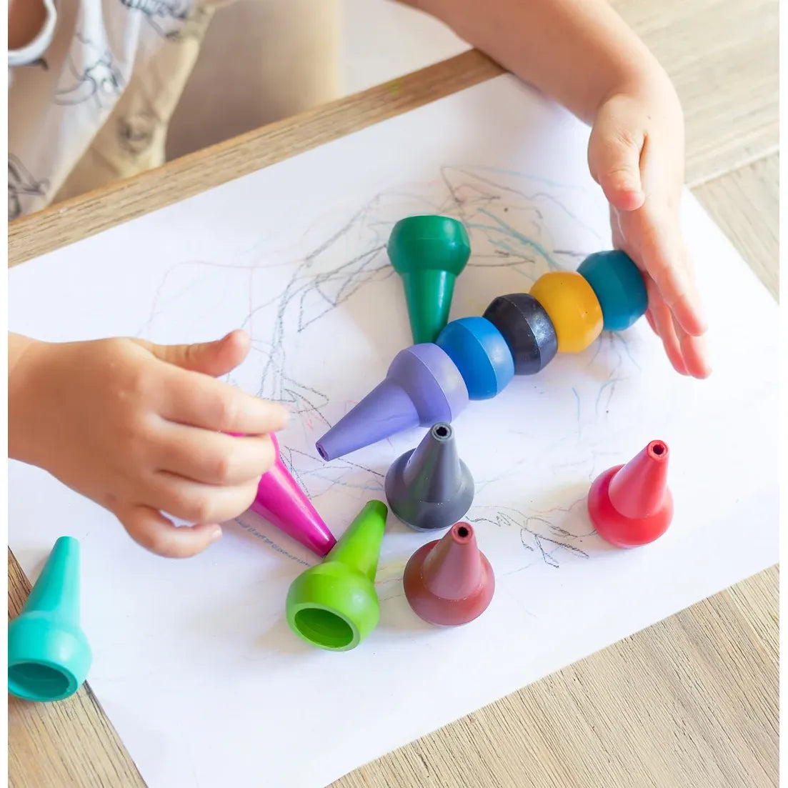 Stackable Crayons - Candy Colours