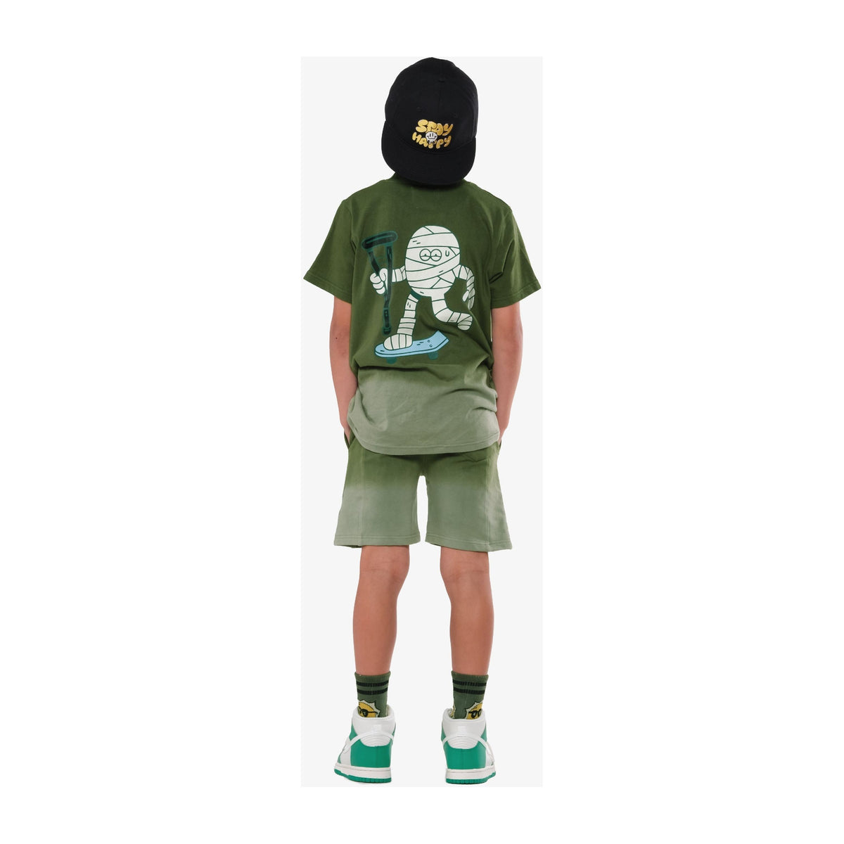 Ride or Die Dip-Dye Shorts