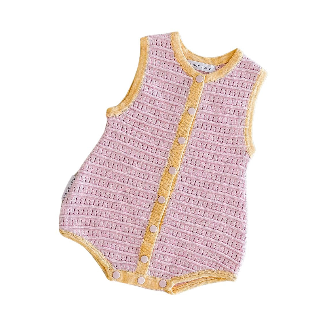 Summer Bubble Romper - Clementine