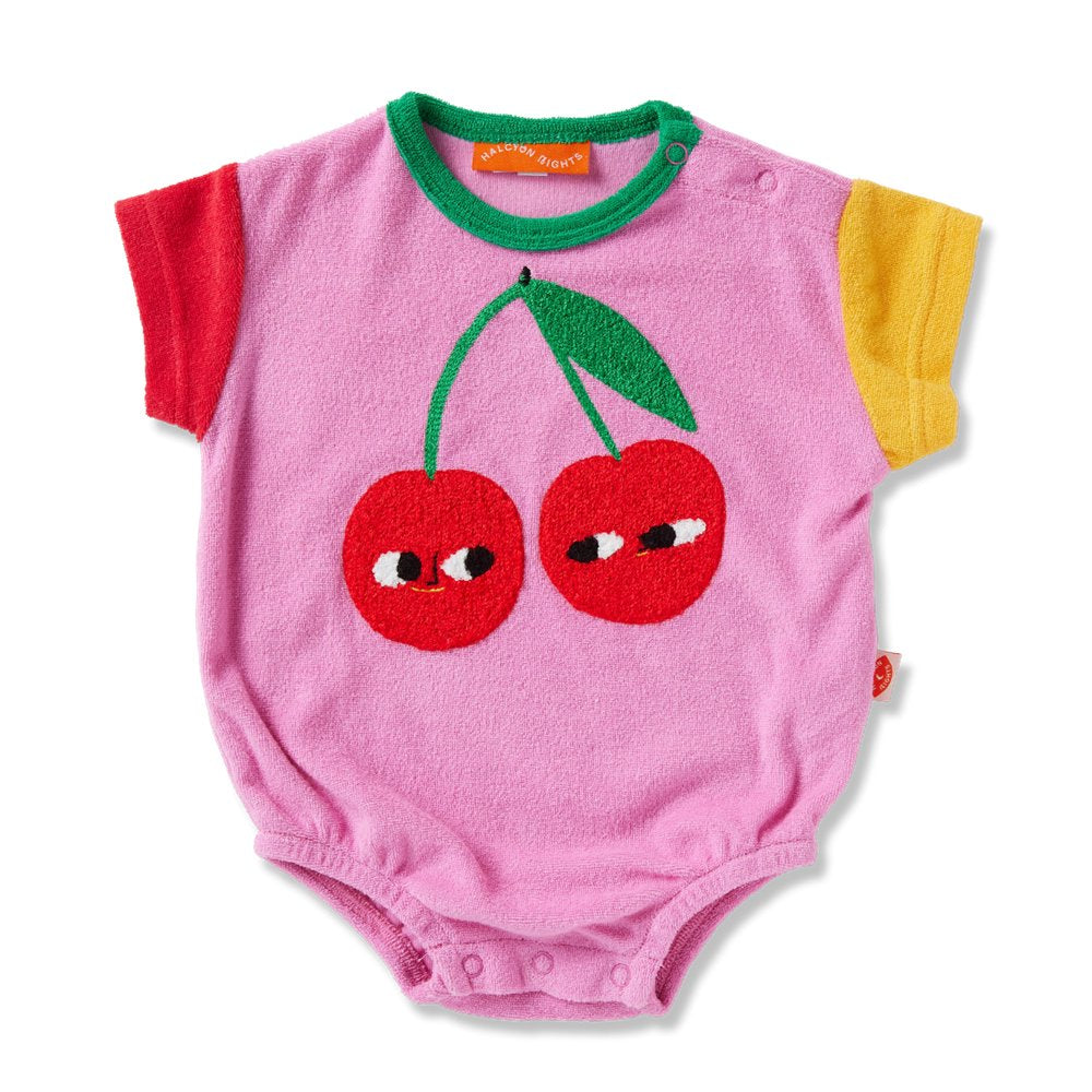 Cherry Terry Bodysuit