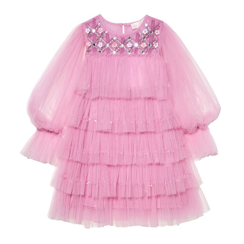 Mystic Flower Tulle Dress