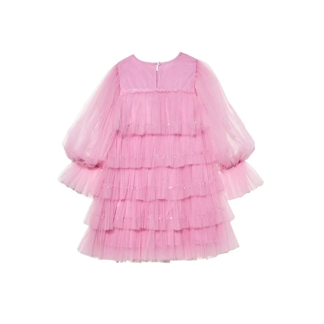Mystic Flower Tulle Dress