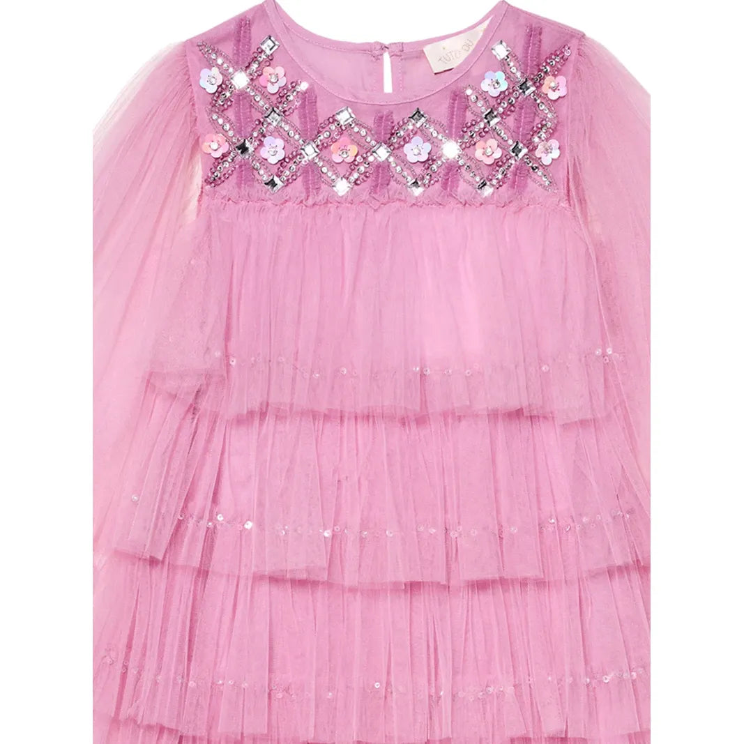Mystic Flower Tulle Dress