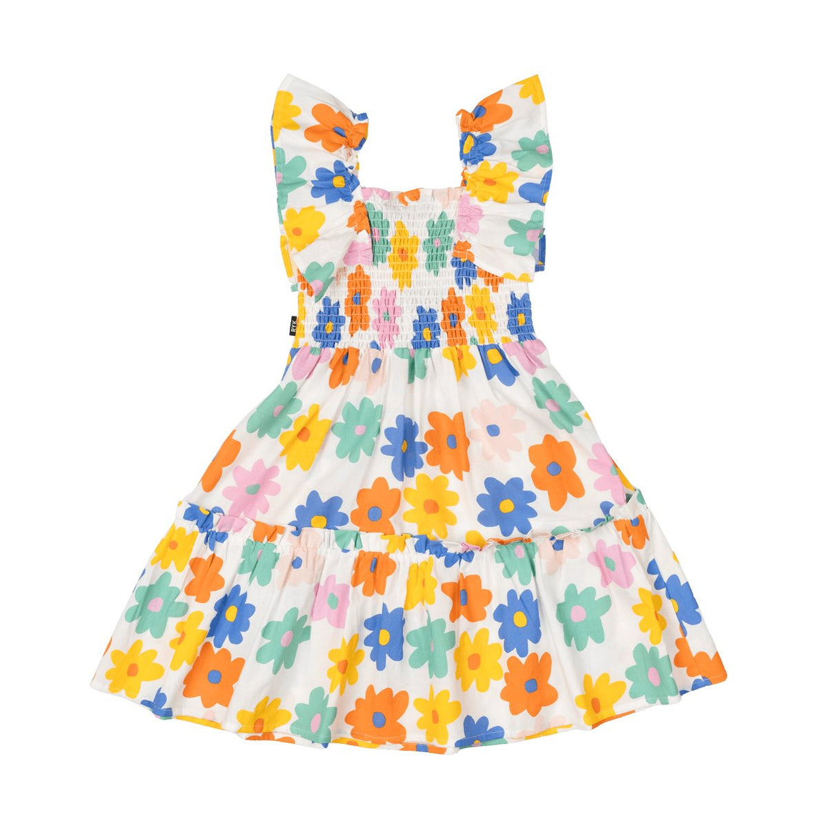 Love Me Do Shirred Dress