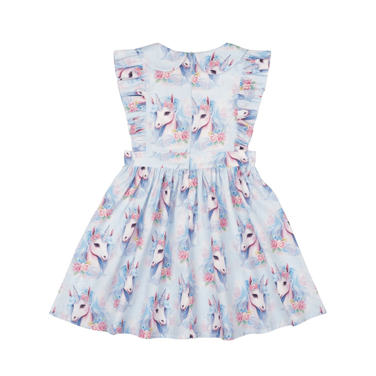 Blue Unicorn Peter Pan Dress