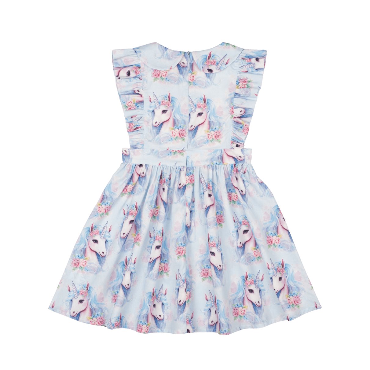 Blue Unicorn Peter Pan Dress