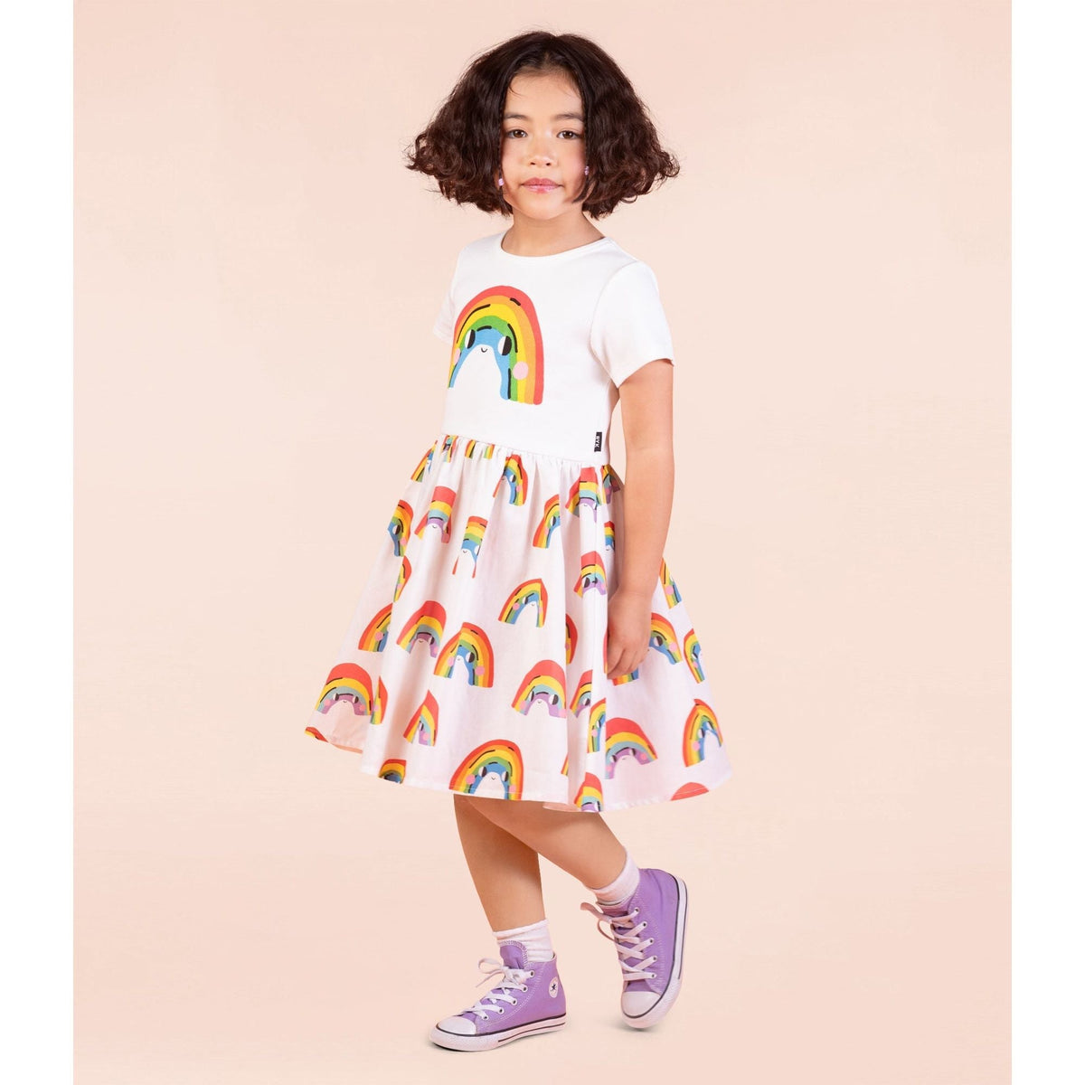 Over The Rainbow T-Shirt Dress