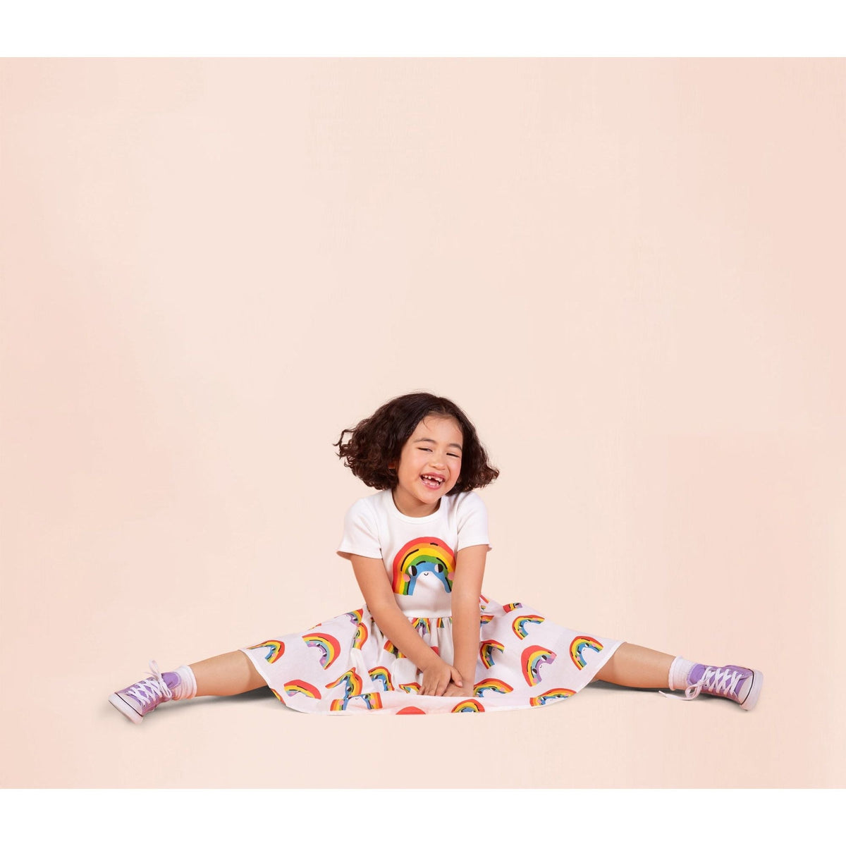 Over The Rainbow T-Shirt Dress