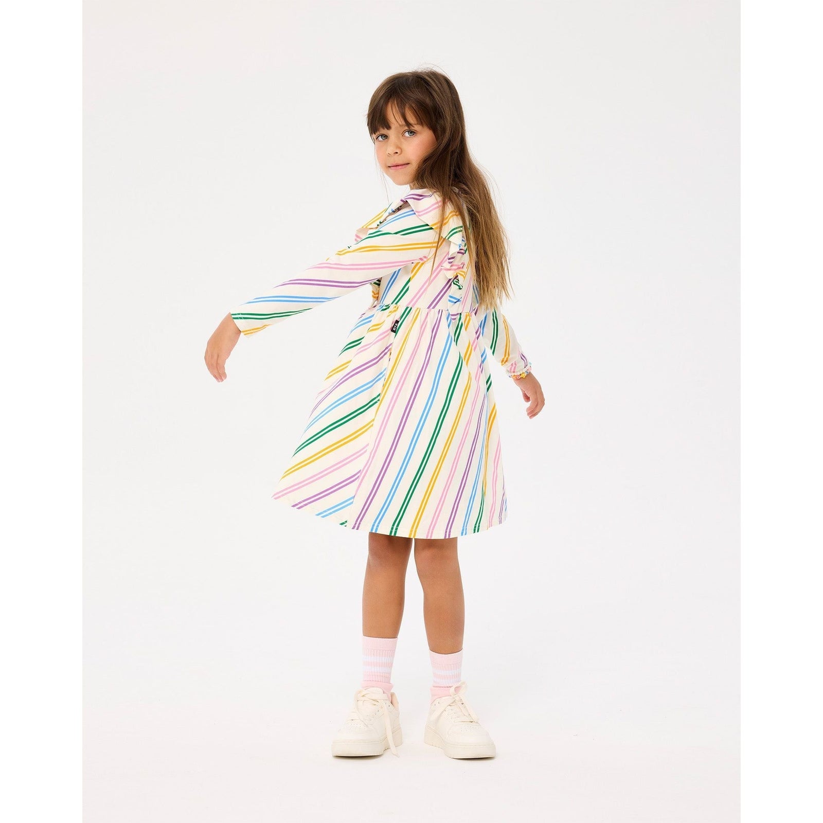 Colour Pop Long Sleeve Dress
