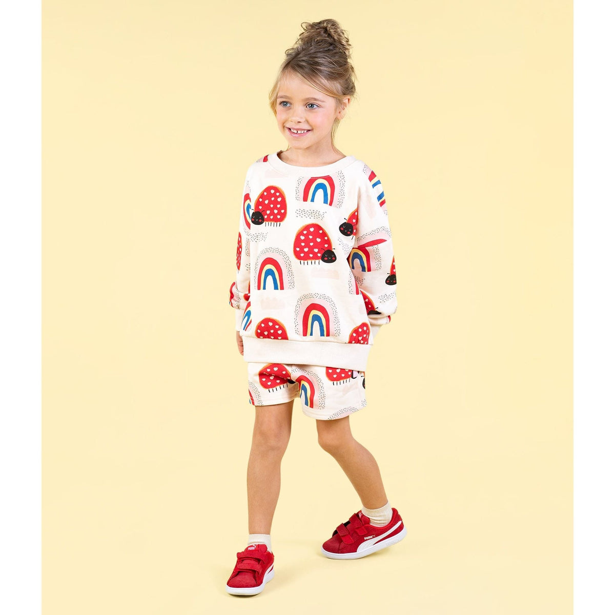 Love Bug Rainbow Shorts