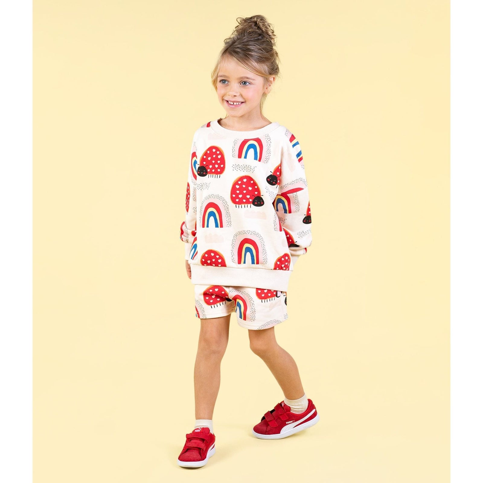 Love Bug Rainbow Shorts