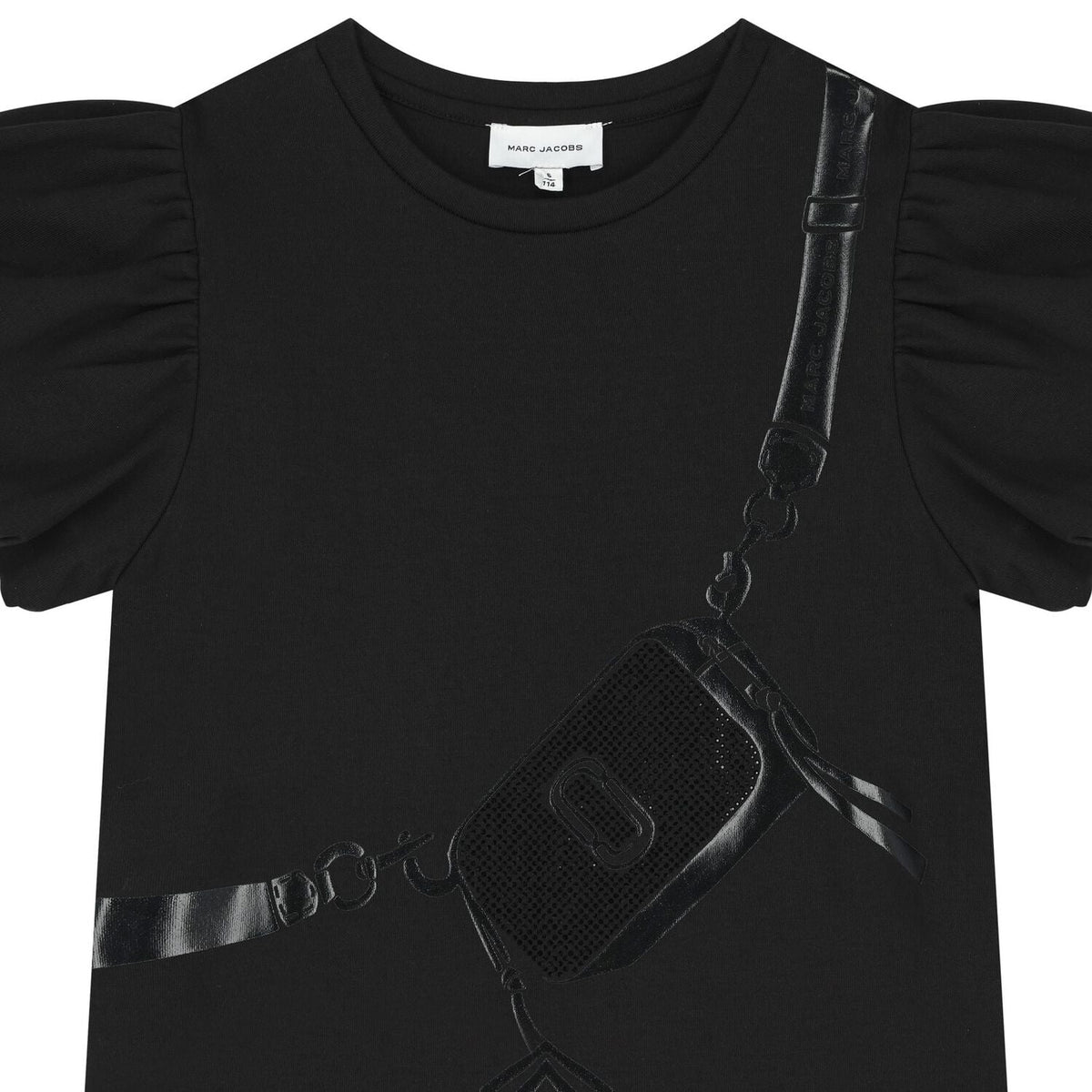 Black Bag Logo Dress