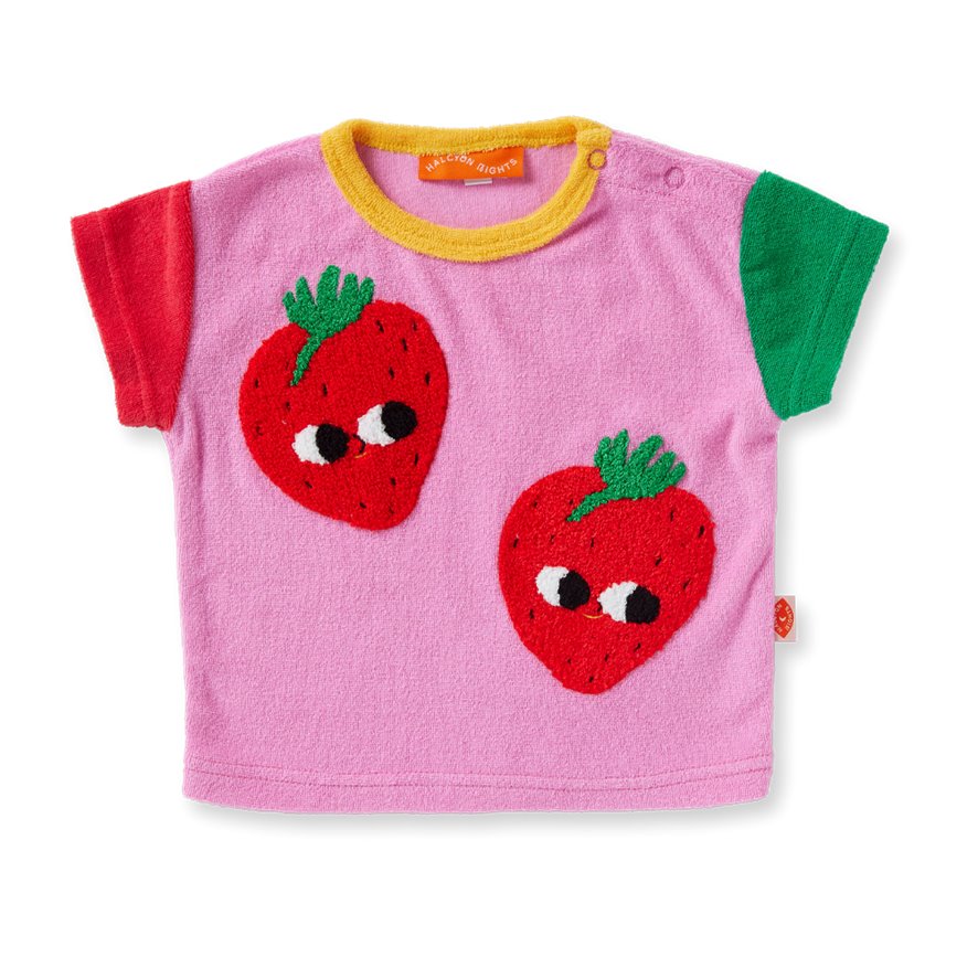 Strawberry Terry T Shirt