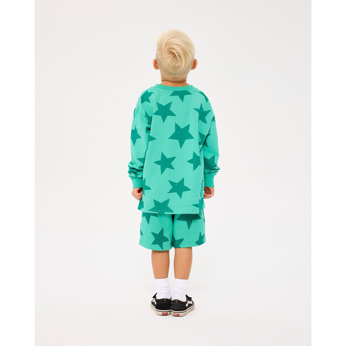 Green Star Long Sleeve T-Shirt