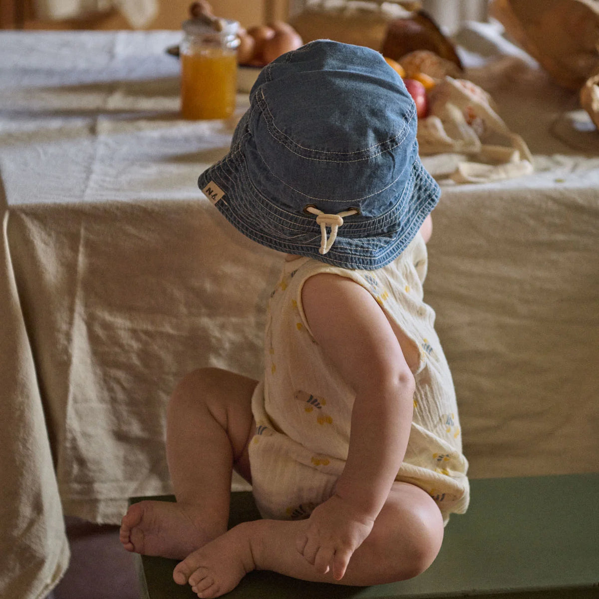 Cedar Suit Muslin - Fish Fable Print