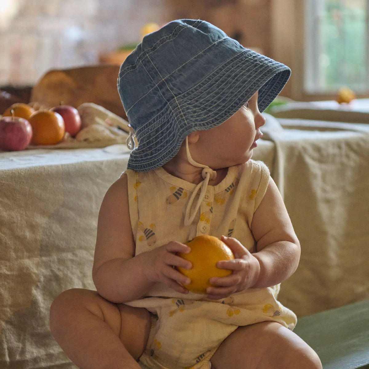 Cedar Suit Muslin - Fish Fable Print