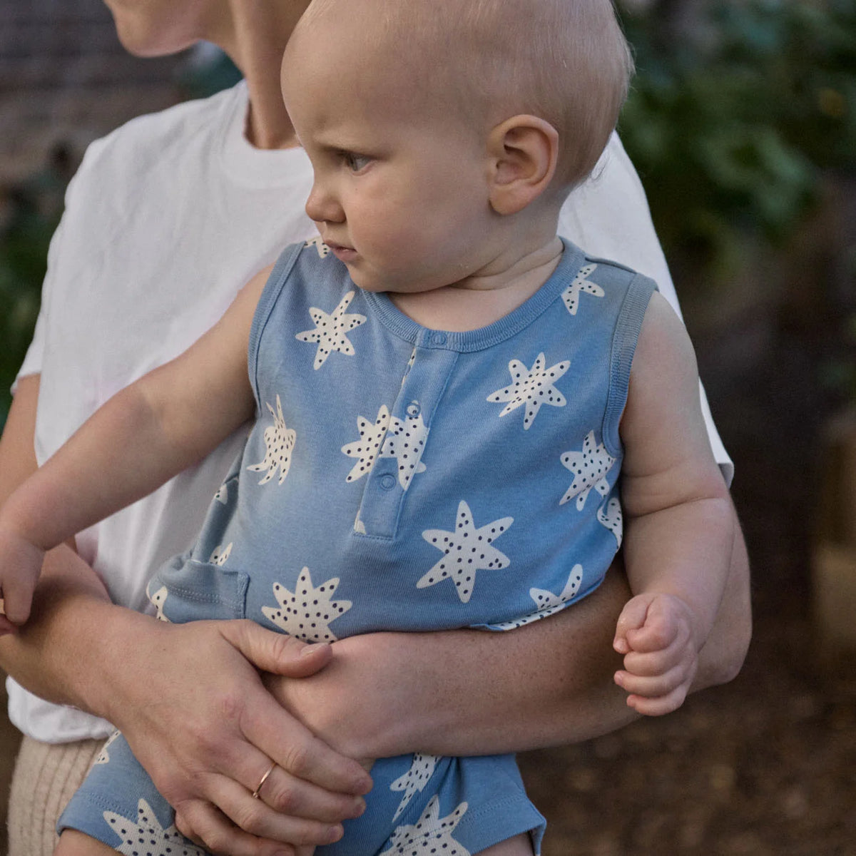 Camper Suit - Sea Stars Print