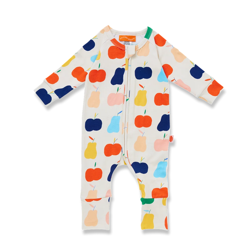 Long Sleeve Romper - Tiny Orchard